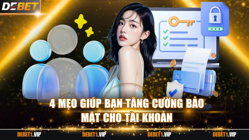4 mẹo giúp bạn tăng cường bảo mật cho tài khoản