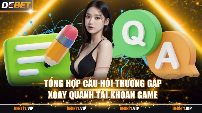Tổng hợp câu hỏi thường gặp xoay quanh tài khoản game